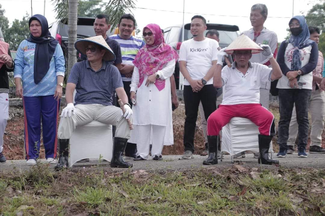 Gerakan Menanam Ubi Kayu Bupati Kabupaten PALI