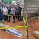 Proses Evakuasi Penemuan Mayat Laki-laki oleh Polsek Tebing Tinggi Kabupaten Empat Lawang