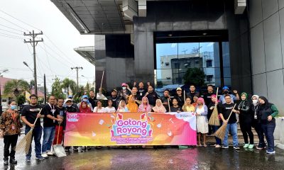 Lebih Dekat dengan Masyarakat, IOH Region Sumatera Gelar Kerja Bakti dan Bangun Gapura Bersama Warga di 6 Kota