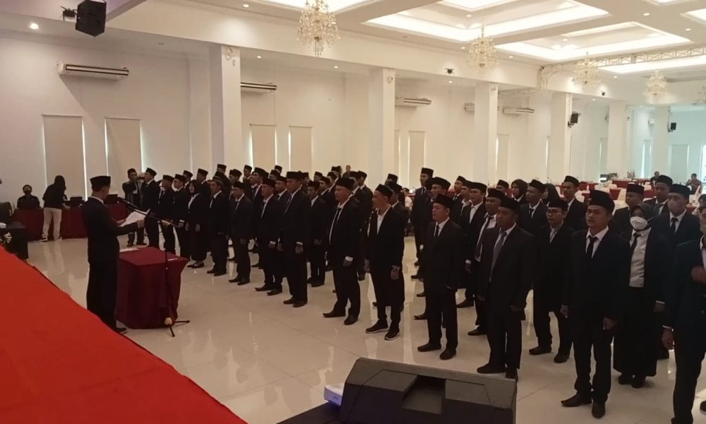 Pelantikan PPK Oleh KPU dan Walikota Lubuklinggau
