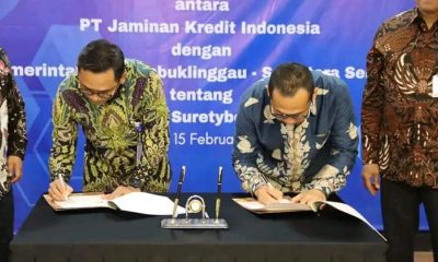 Wali Kota Lubuklinggau Tekken MoU Dengan Direktur Keuangan dan Instasi PT Jamkrindo