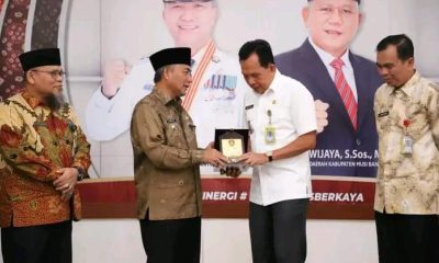 Sharing Session, Pj Bupati Muba Terima Kunjungan Walikota Prabumulih