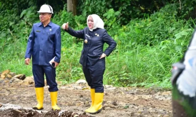 Listrik Desa Plt. Kadis PUCKTRP dampingi Bupati Musi Rawas Hj Ratna Machmud