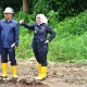 Listrik Desa Plt. Kadis PUCKTRP dampingi Bupati Musi Rawas Hj Ratna Machmud