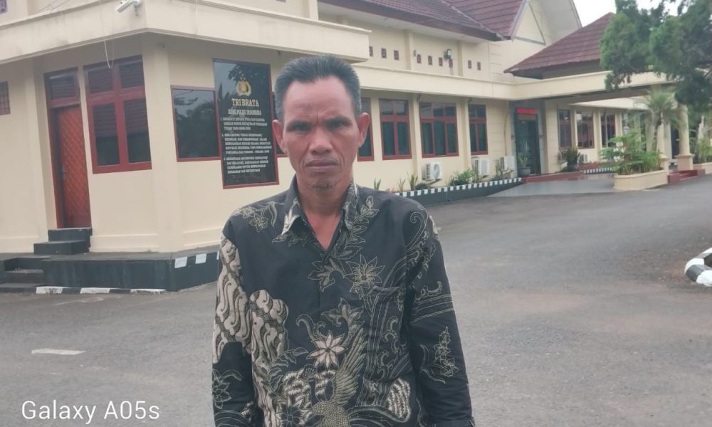 Nurhasan Ketua BPD Desa Harapan Makmur