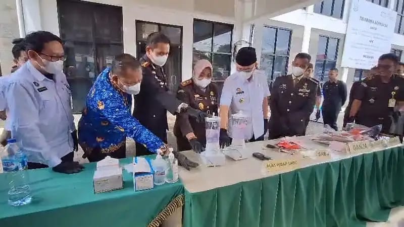 PEMUSNAHAAN BARANG BUKTI TIPIDUM