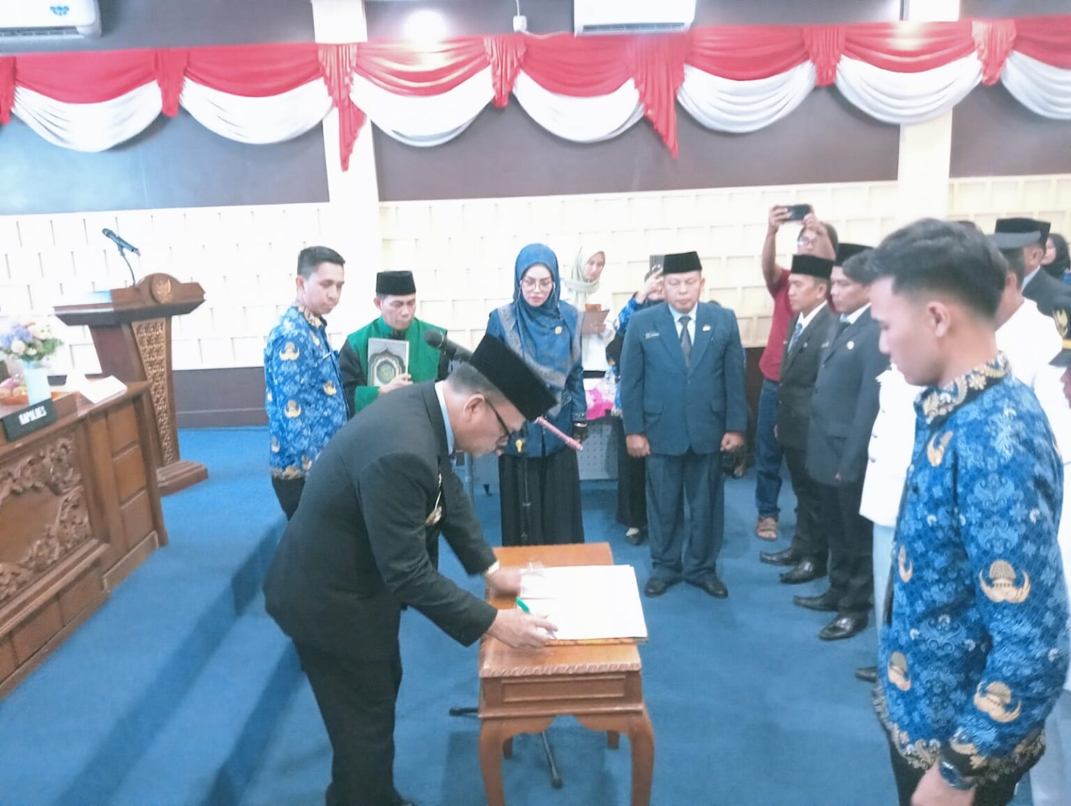 Pelantikan Dan Pengambilan Sumpah Jabatan