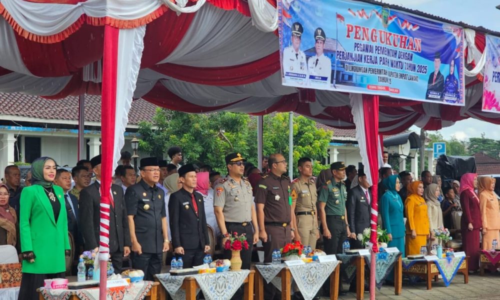 Pengukuhan PPPK Di Empat Lawang