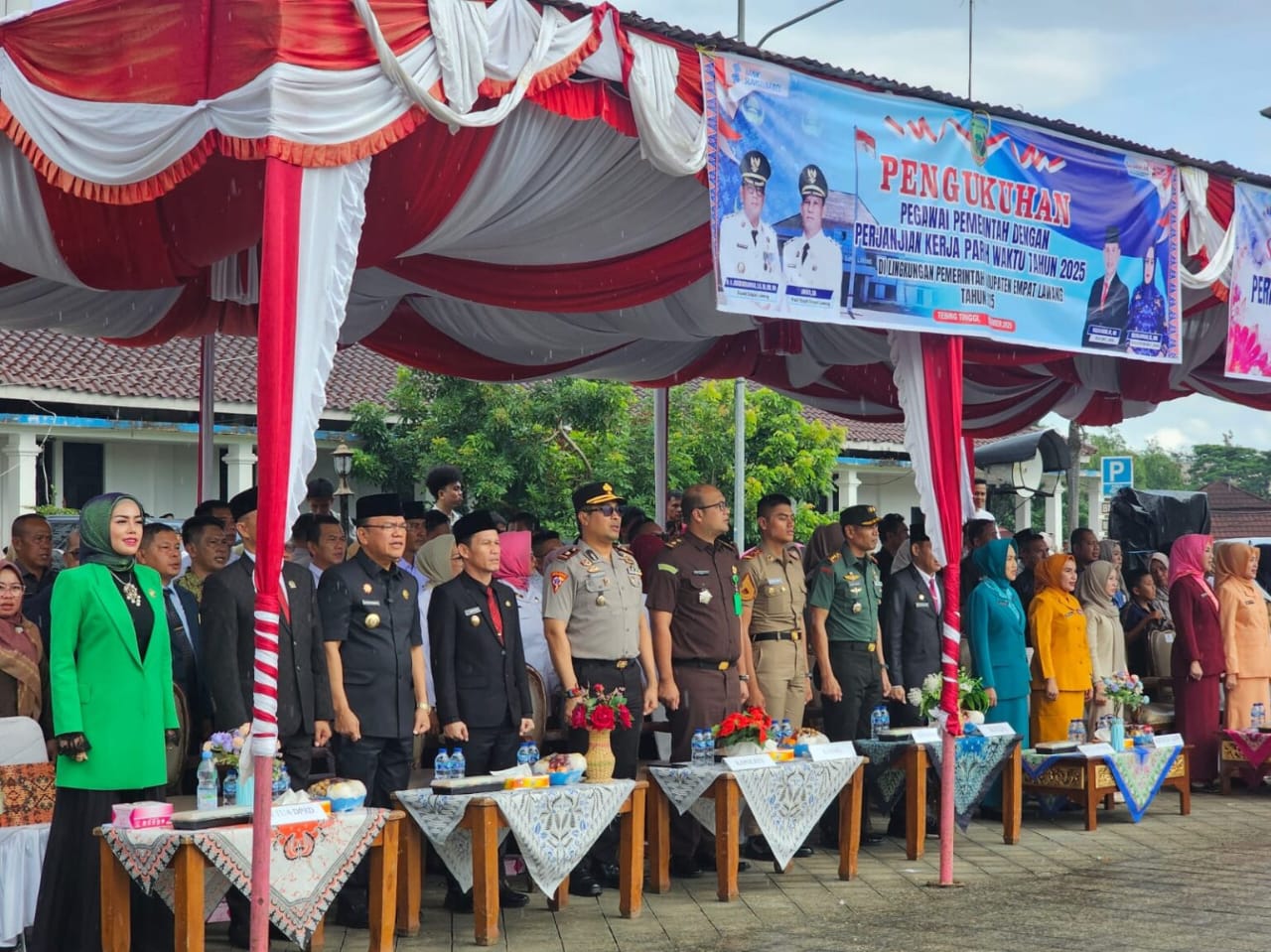 Pengukuhan PPPK Di Empat Lawang